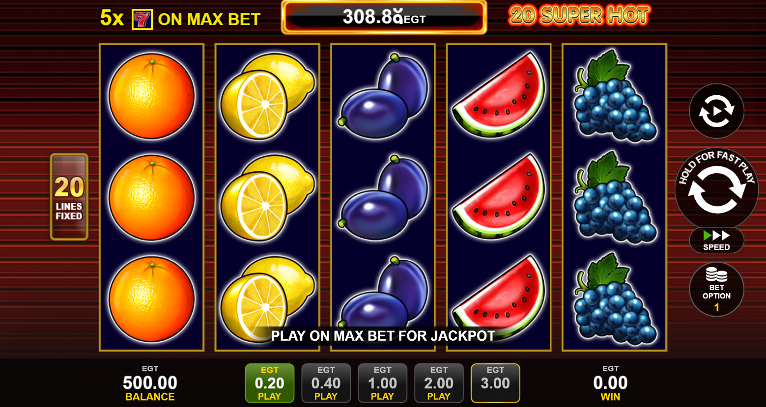 20 Super Hot Game