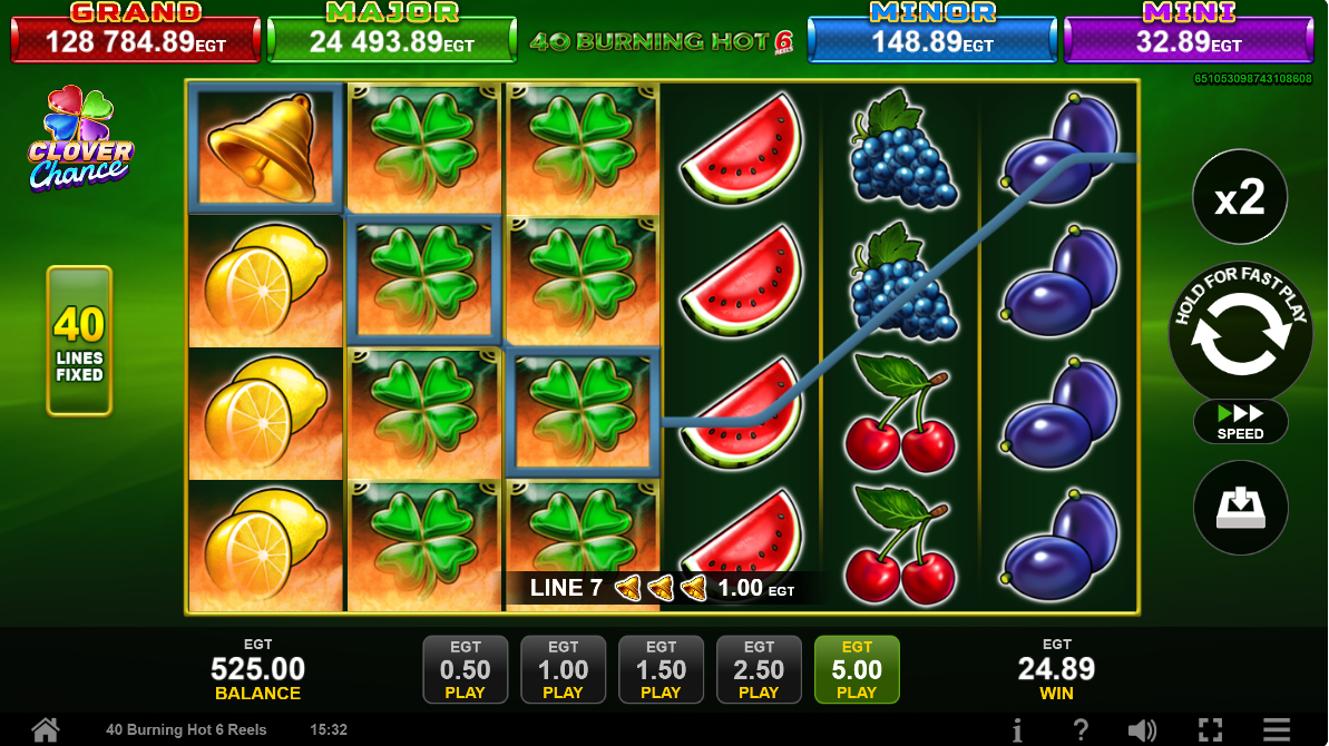 40 Burning Hot Big Win