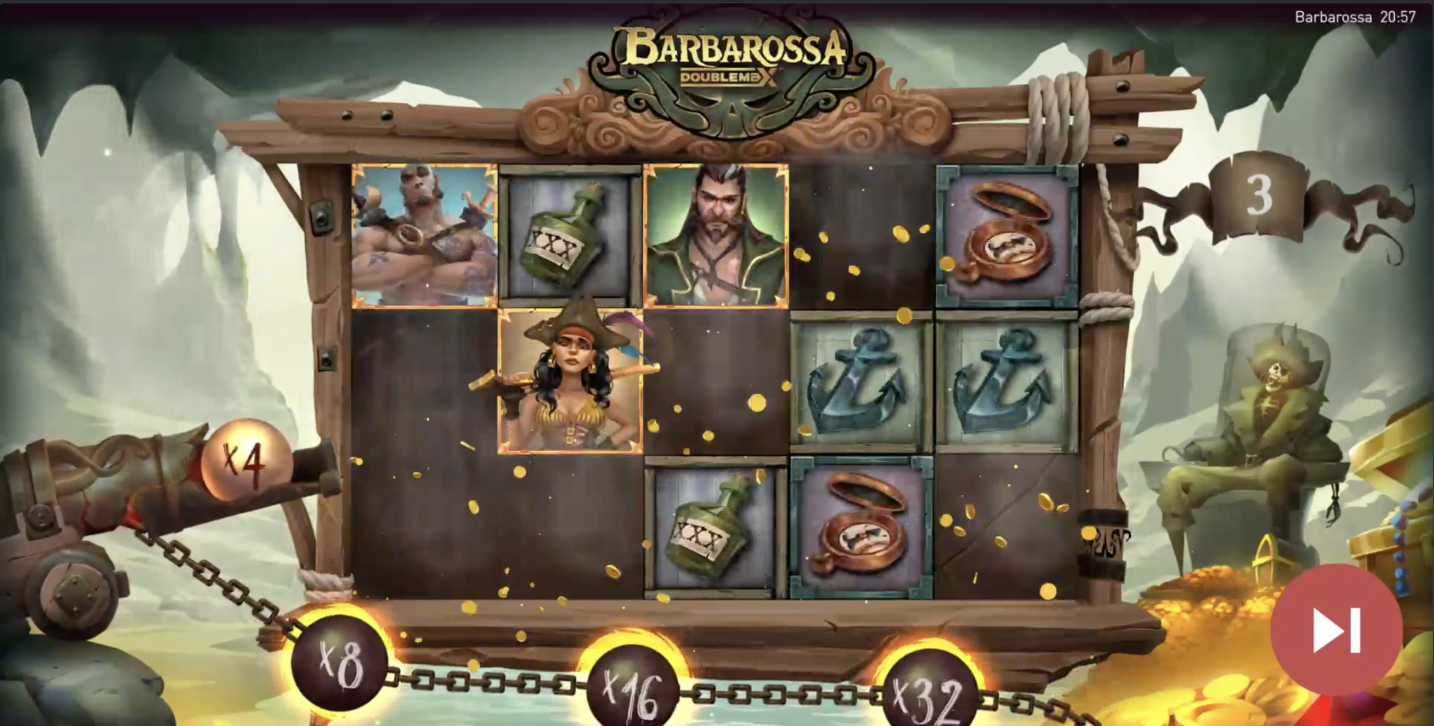 Barbarossa DoubleMax Free Spins