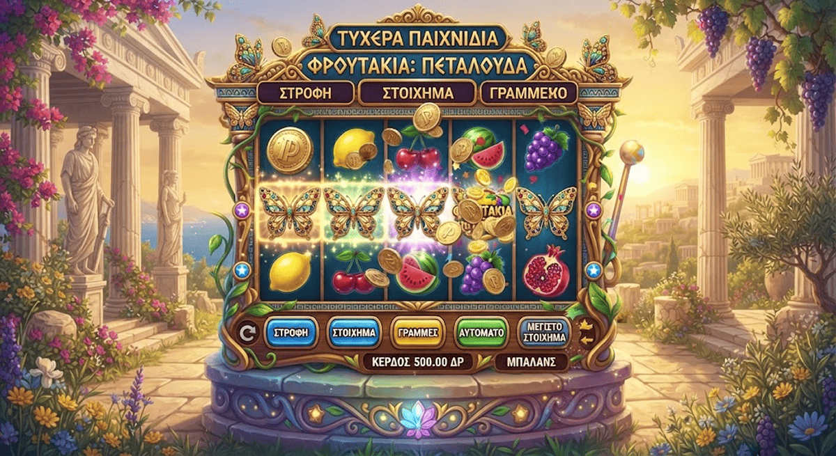 Λίστα αξιόπιστων φρουτακια δωρεαν παιχνιδια πεταλουδα
