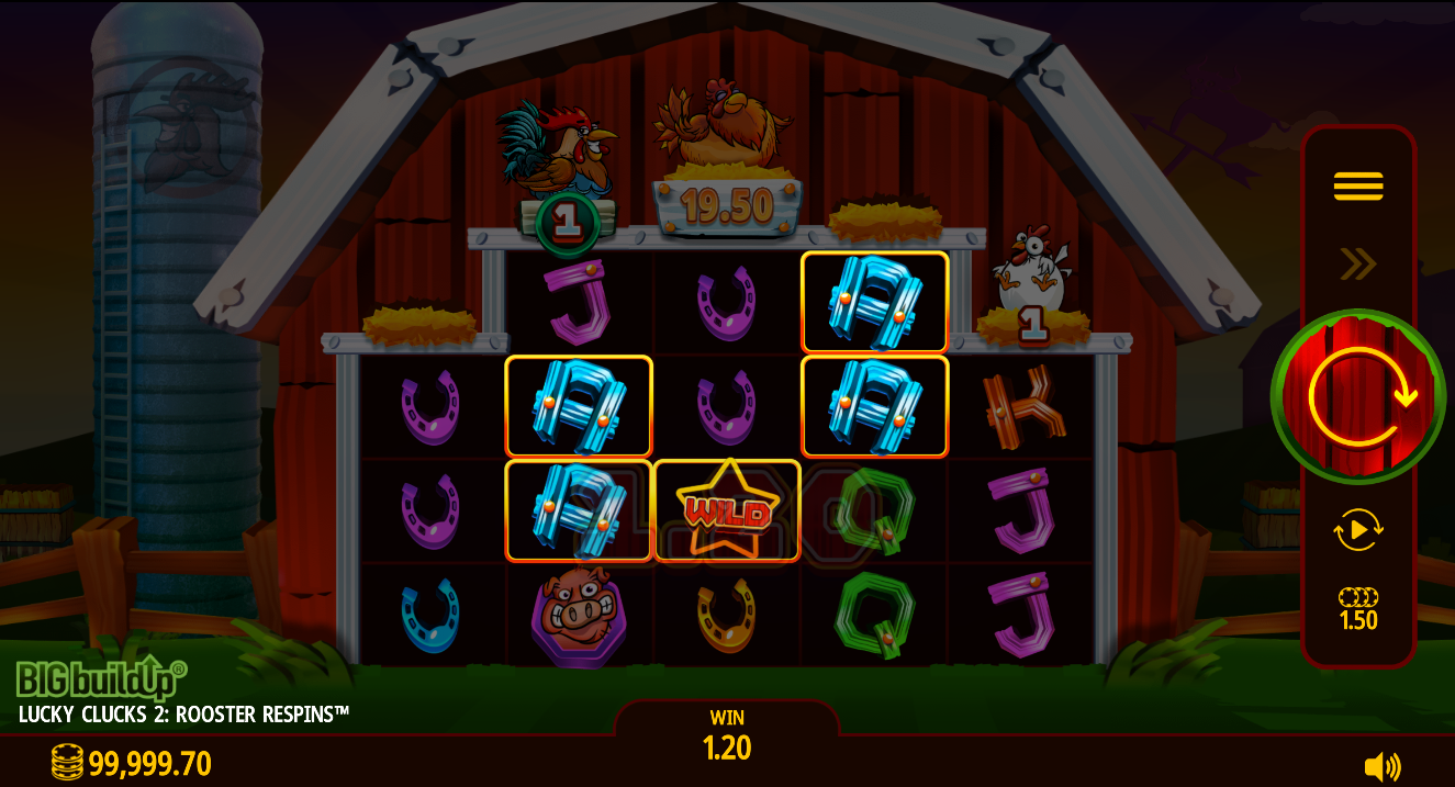επίδειξης Lucky Clucks 2 Lucky Clucks 2 Demo