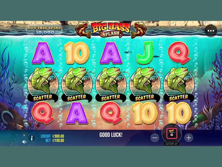 Παίξτε Big Bass Splash