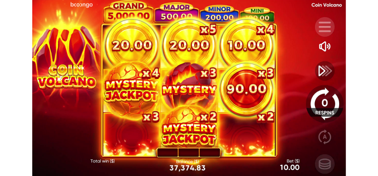 Παίξτε Coin Volcano