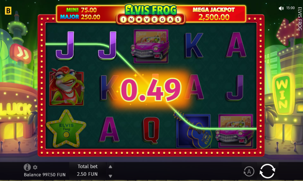 Elvis Frog in Vegas Ανασκόπηση