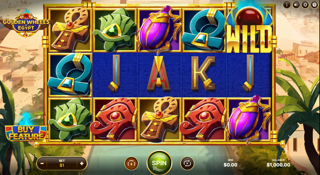 Golden Wheels of Egypt Demo Golden Wheels of Egypt Review