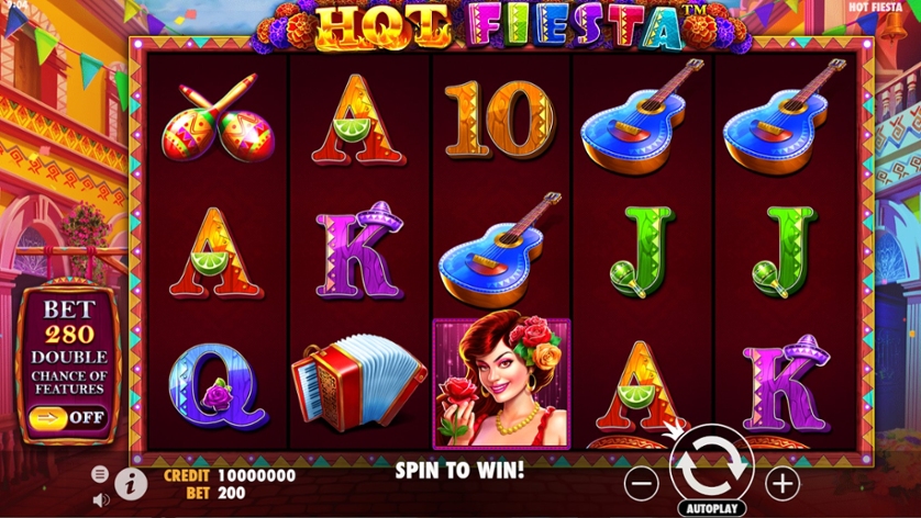 Παίξτε Hot Fiesta