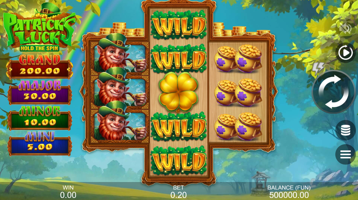 Patrick’s Luck: Hold The Spin