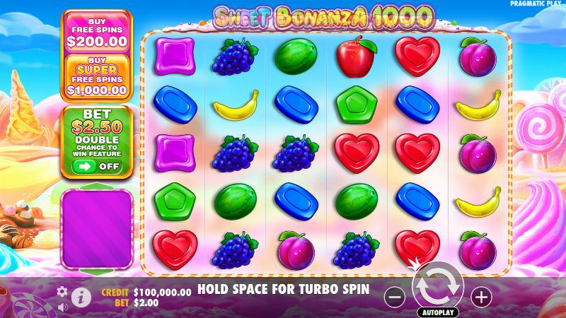 Παίξτε Sweet Bonanza 1000